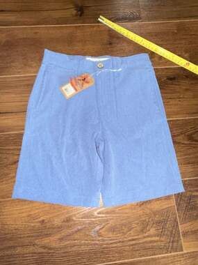 Tailor Vintage Ralphie 4-Way Stretch Hybrid Short Size 8 Dutch Blue 8 years